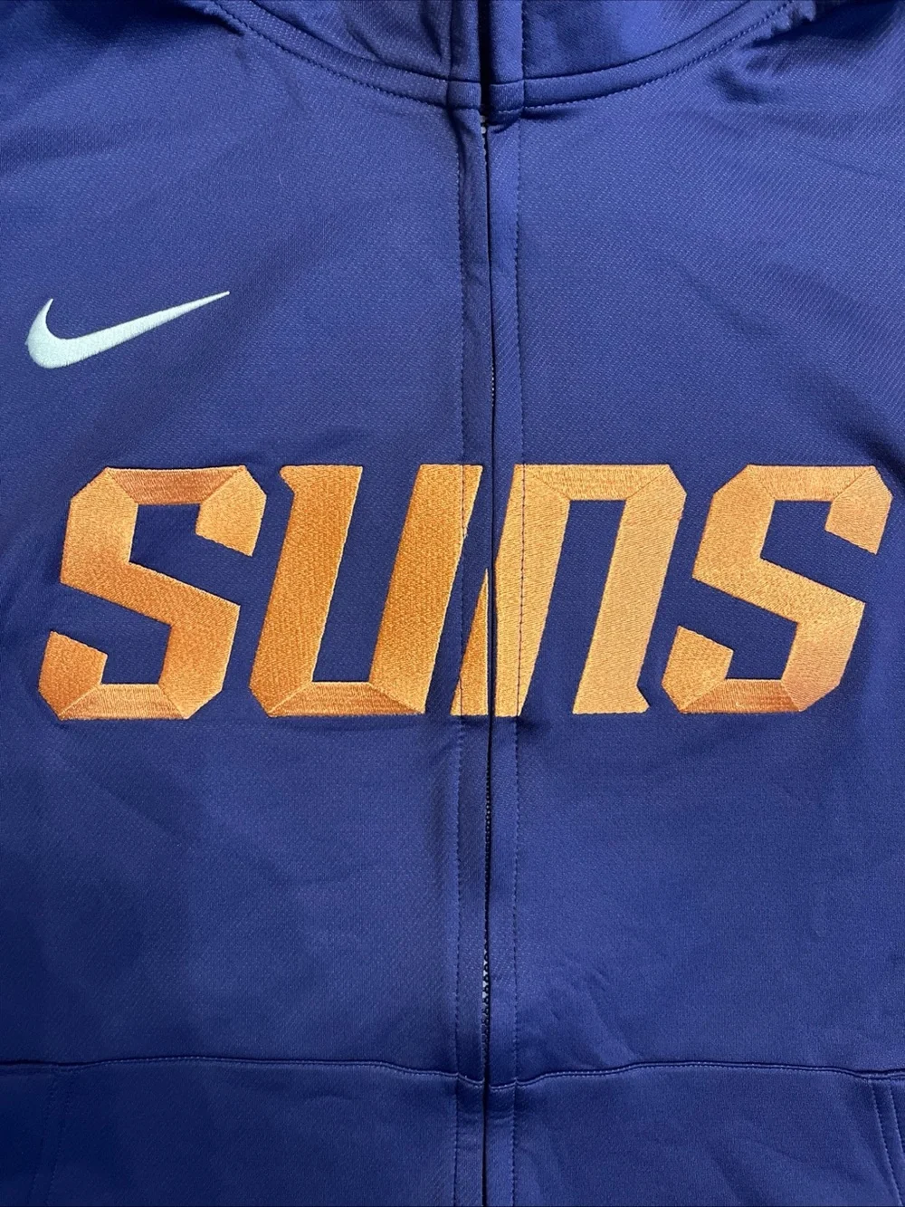 NWT Nike Phoenix Suns Authentic Showtime Performance Full-Zip Hoodie Size 2XL